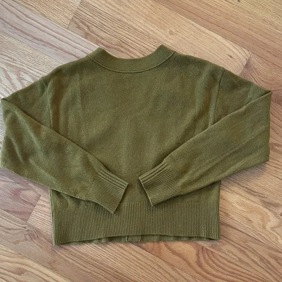 Everlane The Cashmere Cardigan Tapenade XS - Picture 6 of 15